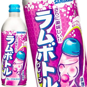 サンガリア グレープラムボトル 500gボトル缶×24本［賞味期限:4ヶ月以上］北海道、沖縄、離島は送料無料対象外［送料無料］【5?8営業日以内に出荷】