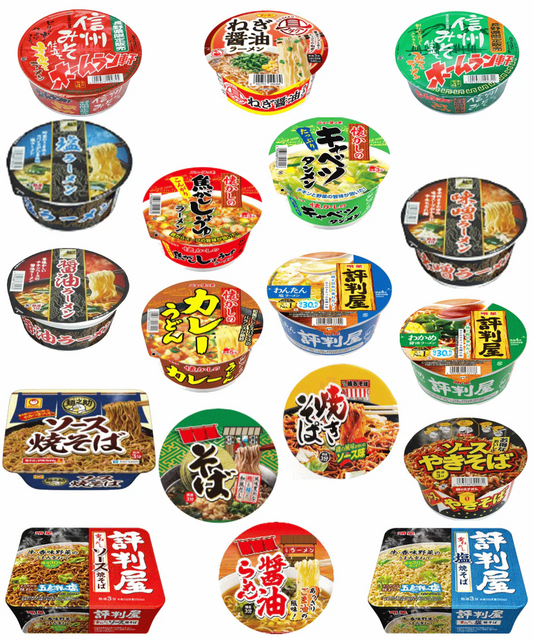 【カップ麺 焼きそば11+4】腹ペコ君に朗報！麺だらけ15個！焼きそばもカップ麺も！飽きない15種食べ比べセット 関東圏送料無料