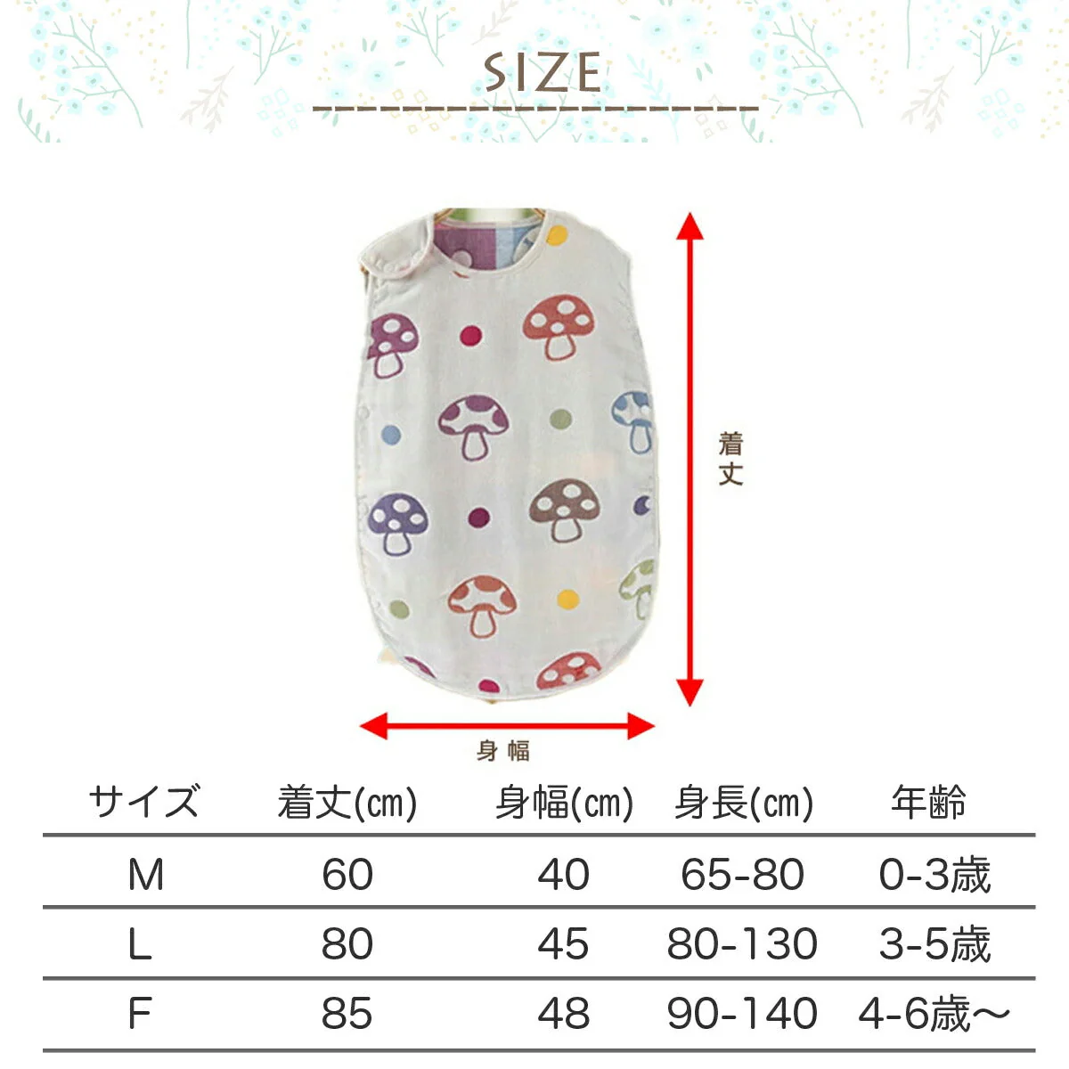スリーパー 冬 春 ガーゼ 春 夏用 新生児 秋冬 6重ガーゼ キッズ すりーぱー大きめ 寝冷え ベビー 綿毛布 赤ちゃん 寝るとき 新生児 寝冷え 赤ちゃん 6重ガーゼ 生地 赤ちゃん 寝かしつけ グッズ 綿 コットン 100% 吸水 速乾 かわいい シンプル 60 70 80 90 100 110 120 130 (23：熊カラフル Mサイズ)