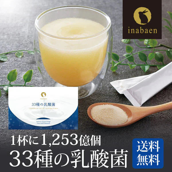 乳酸菌 サプリメント 粉末 33種の乳酸菌 30包入り 乳酸菌 メール便 送料無料 ダイエット 腸活