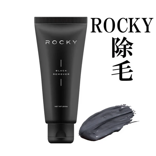 除毛クリーム メンズ ムダ毛処理 脱毛ケア 男性 女性  ＲＯＣＫＹ 大容量200g 医薬部外品 VIO デリケート 保湿 除毛剤 除毛クリーム 日本製 レディース スキンケア除毛 送料無料 ロッキーブラックリムーバー