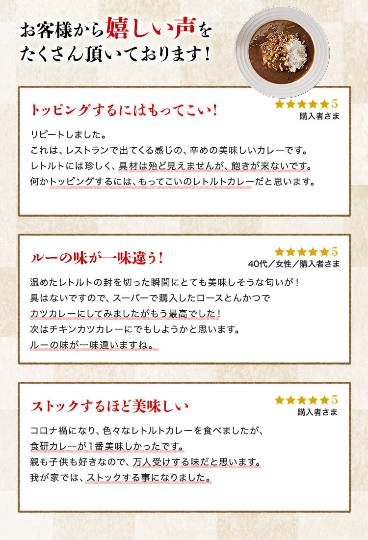 カレー レトルト 食研カレー 200g×4袋 4人前 中辛【業務用販売】( 湯煎 温めるだけ レトルト 日本食研 惣菜 カレー) 常温便 ポイント消化 送料無料 メール便 お取り寄せグルメ 食品 ギフト