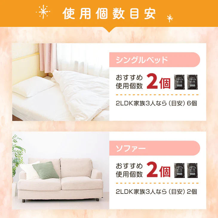 ダニ捕りパック【ブラックホール®】　2個入