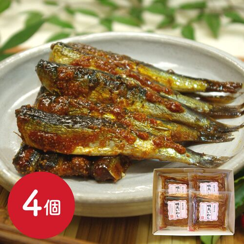 【終売】いわし明太の柔らか甘露煮 100g×4