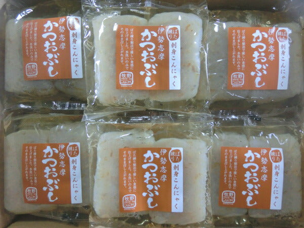 「伊勢志摩かつおぶしばた練り刺身こんにゃく 12個セット」【お届け不可地域：北海道・沖縄・離島】