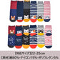 【予約商品・発送時期は商品説明に記載】猫 靴下 6足セット 猫柄 ネコソックス かわいい ボーダー ショートソックス 肉球 ねこ 靴下 ネコ くつ下 ソックス カジュアル 人気 かっこいい ランキング 春 夏 秋 冬 女性 レディース 子供 送料無料