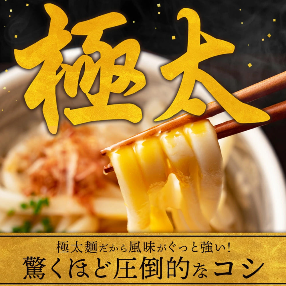 どんまいの極太麺18食 だし醤油付 讃岐生うどん 送料無料 （北海道・沖縄+1500円） ご当地セット 産直 福袋 贈答 食品 グルメ 食べ物 プレゼント ギフト ギフトセット お歳暮 御歳暮 歳暮