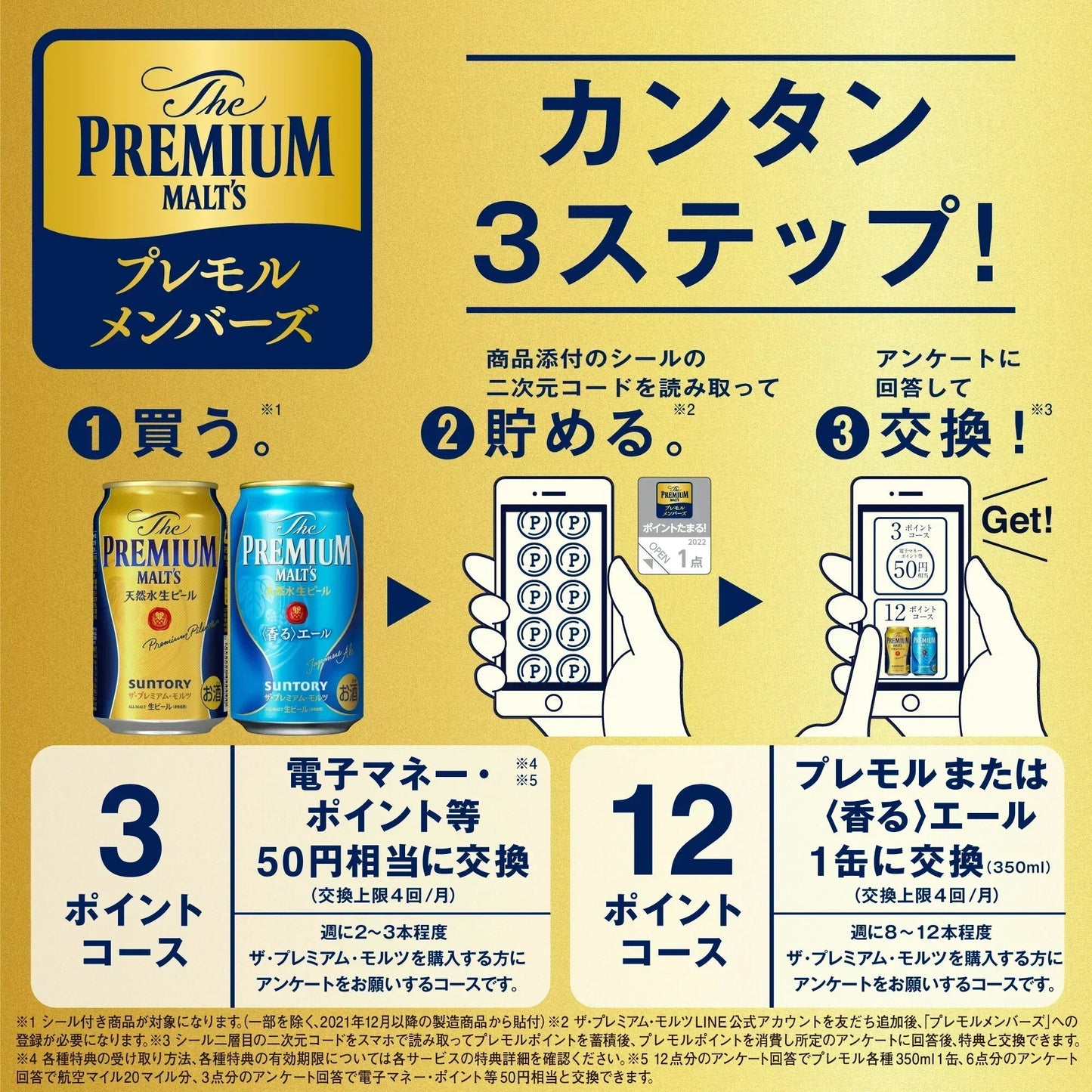 サントリー ザ・プレミアムモルツ 香るエール 350ml×2ケース/48本 YTR