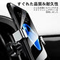 車載スマホホルダー 車載ホルダー スマホホルダー 車 クリップ式 軽量 携帯ホルダー 車 スマホスタンド エアコン 多機種対応 4?6.5インチ対応 しっかり固定 w408B(シルバー)