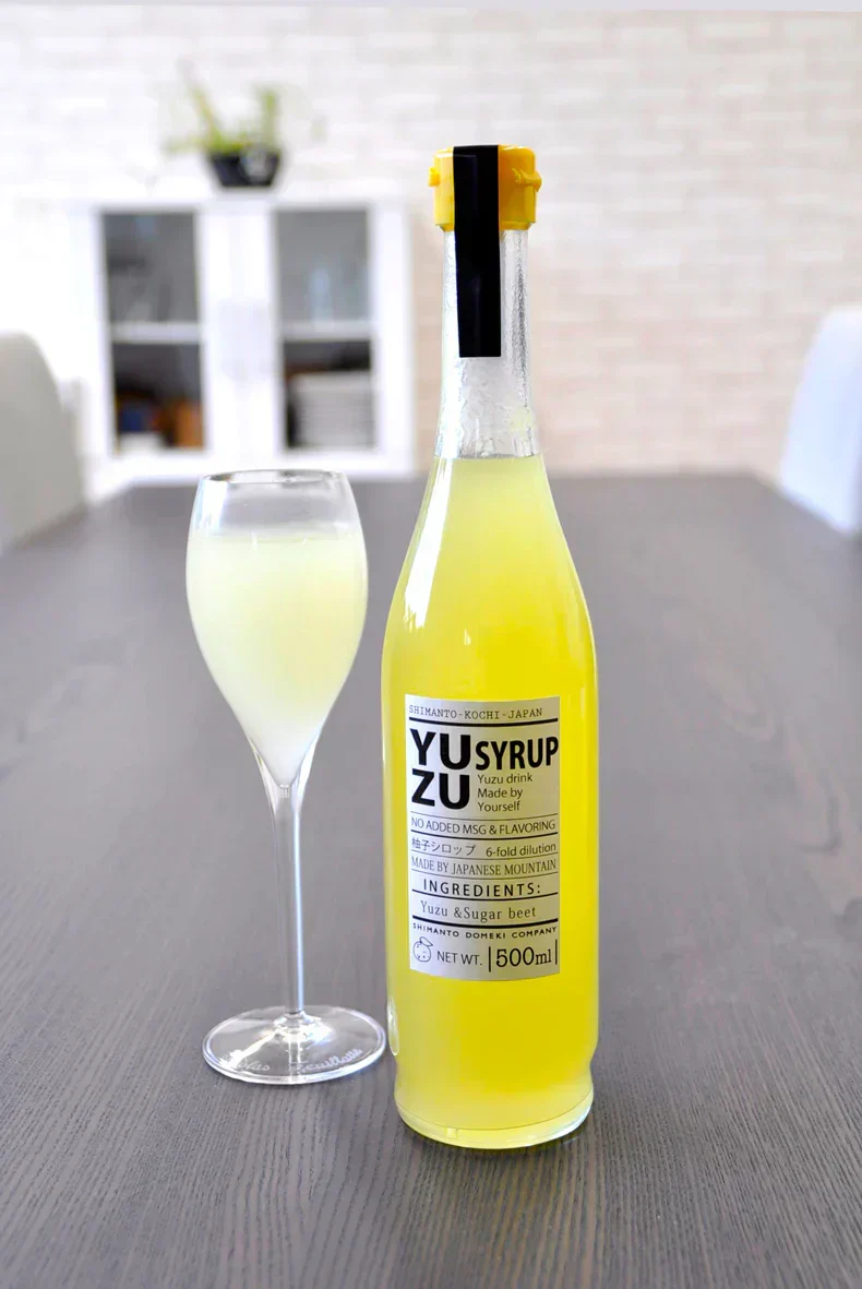 無添加・無香料　Concentrated Yuzu drink ［高知の柚子ドリンク］6倍希釈