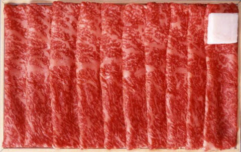 米澤紀伊國屋 「米沢牛 リブロースすき焼き用  400g」 【送料込み】