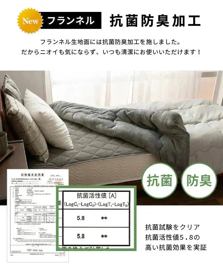 【グレー】  シングル シンサレート掛け布団 冬 暖かい 洗える 洗濯 丸洗い 軽量 冬用 掛布団 冬掛け布団 リバーシブル おしゃれ マイクロファイバー フランネル 冬用掛け布団
