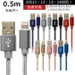 【0.5ｍ】【シルバー】iPhone 充電 ケーブル 断線しにくい 急速充電 2m 1.5m 1m 50cm 25cm データ 充電器 Lightningケーブル ライトニングケーブル スマホ アイフォン usb iPad iPhone 13 12 SE3 SE2 11 XS MAX X XR Pro Max mini