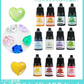 12色セット レジン着色剤カラフルレジン 着色料 カラーレジン