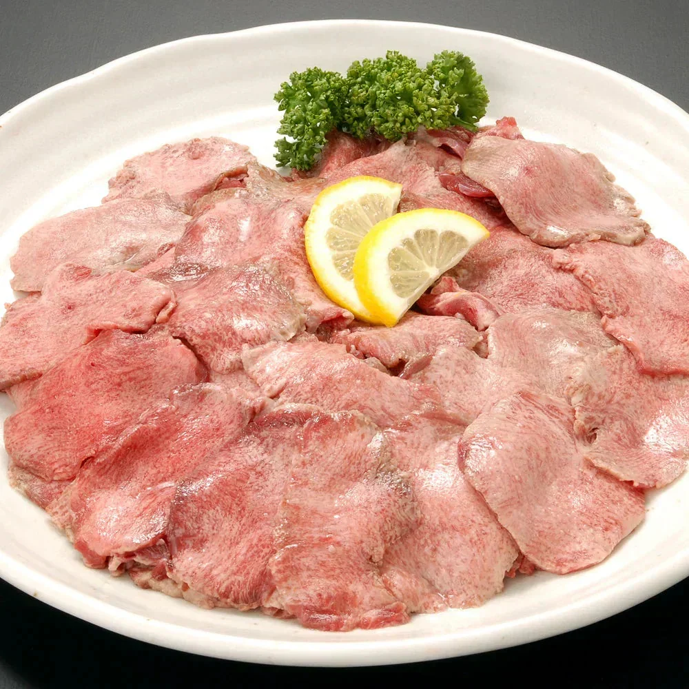 タン約2mmスライス 500g スライス  焼肉 バーベキュー 豚タン 成形肉