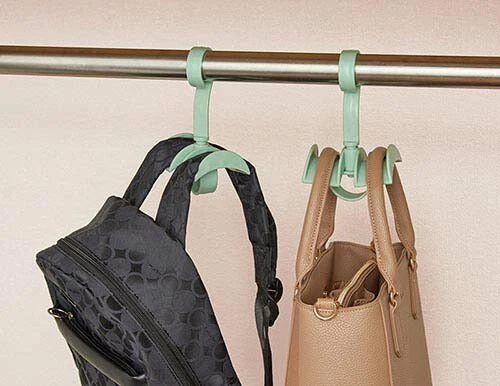 バッグ用ハンガー 押し入れ収納 クローゼット 収納 かばん バッグ リュック スカーフ 帽子 型くずれ防止 吊り下げ収納
