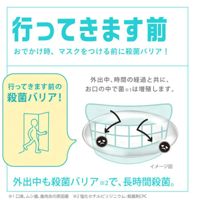 【SUPER在庫処分市】ガム・マウスバリア フレッシュミントタイプ・リラックスミントティータイプ 900ml 各3本計6本