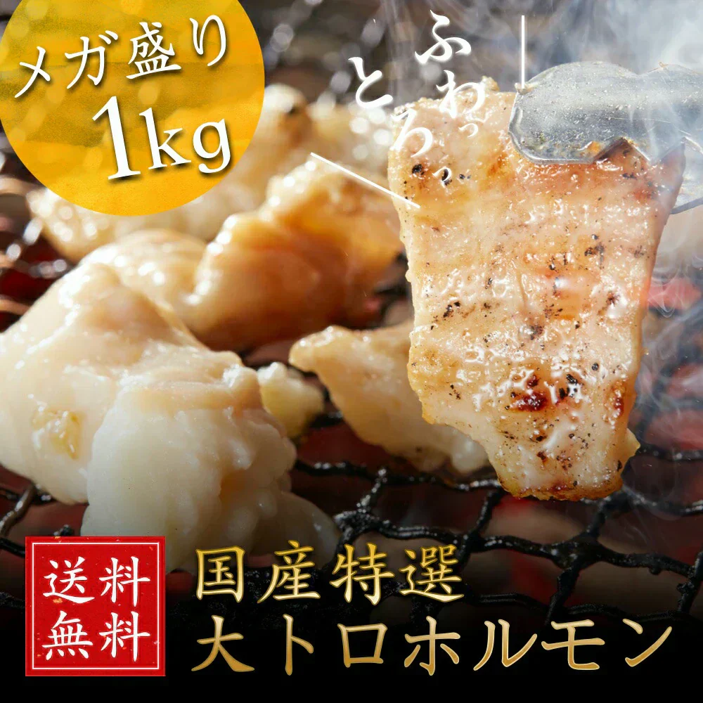 国産 大トロホルモン（小腸）1kg