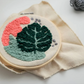 木製 パンチニードル 2本 セット 糸通し付き 極太針 刺繍 針 手芸 編み針 道具 ハンドメイド