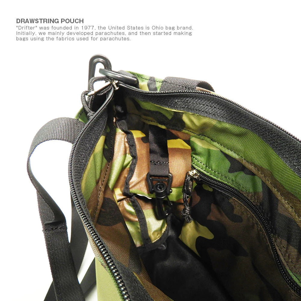 DRIFTER ドリフター DAILY TOTE デイリートート 迷彩
