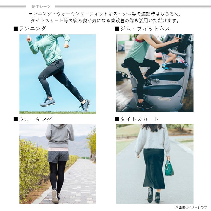 スリムウォーク認定販売店【美脚＆美尻レギンス（MLサイズ）】UVカット 吸汗速乾 消臭 骨盤 太もも 着圧 美脚 ピップ ビューアクティ