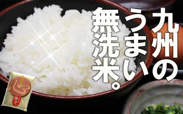 【令和7年産】無洗米 送料無料 5kg 九州産　当店人気ナンバーワン「心」 米 5kg×1個