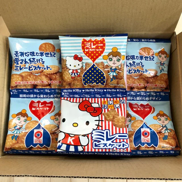 送料無料 野村 のむら 4連ミレービスケット いろいろ お得10個セット人気のおやつ! 送料無料（北海道・沖縄の方は送料500円となります）ミレー 野村煎豆加工店 おやつ 小袋菓子 野村のミレー お菓子 駄菓子 小袋 ギフト 詰め合わせ ビスケット クッキー ご当地グルメ 出来立て発送
