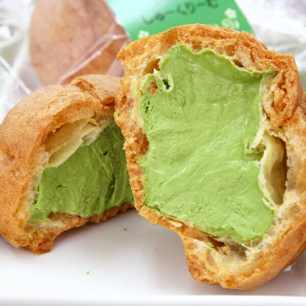 京都銘菓 茶游堂　抹茶しゅーくりーむ　１０個入【送料込み】