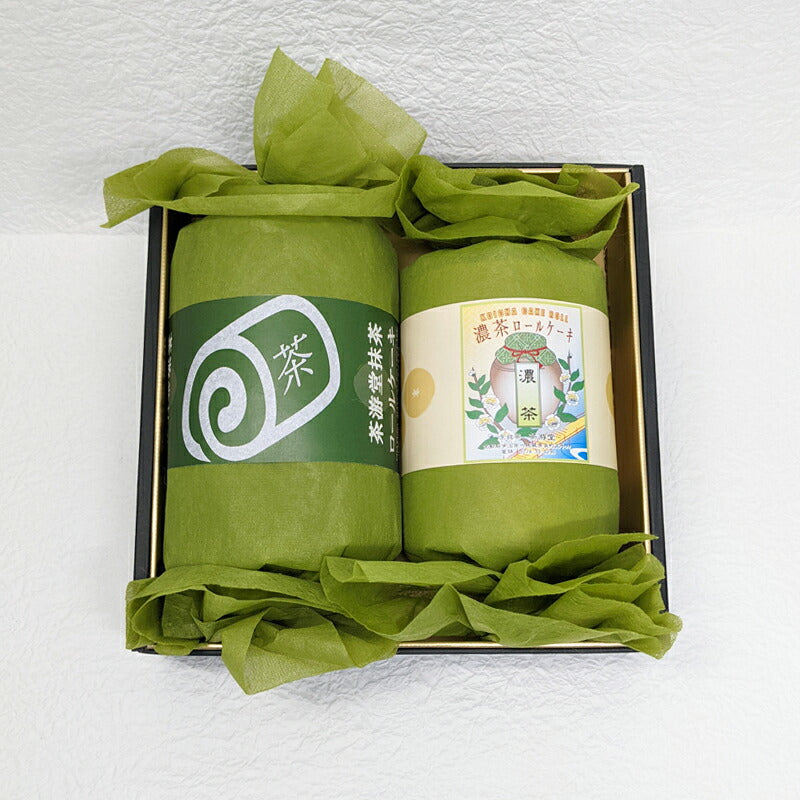 濃茶＆茶游堂ロールケーキセット【送料込み】