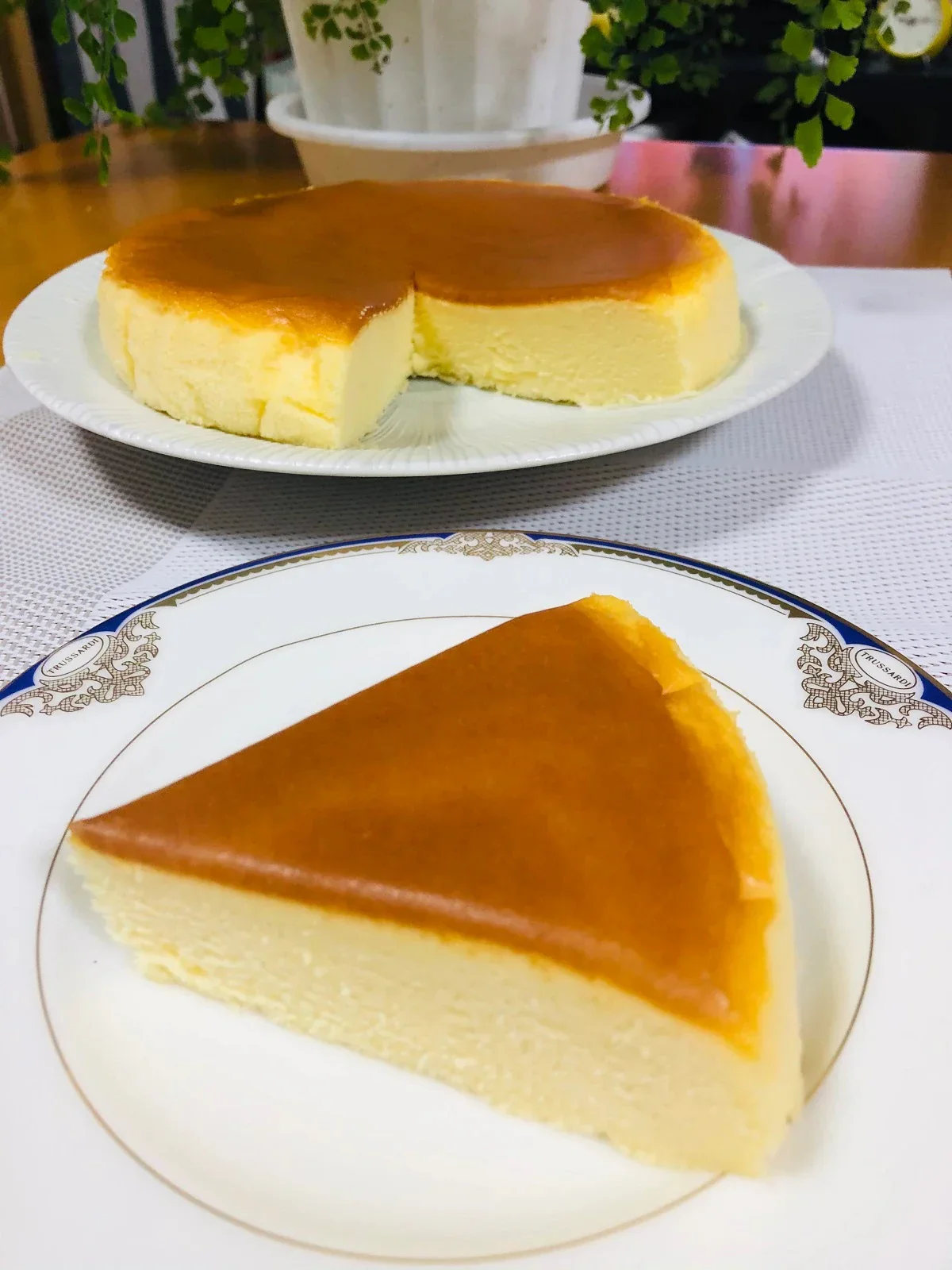 【6号】常温で保存出来るチーズケーキ 直径18cm×2個セット