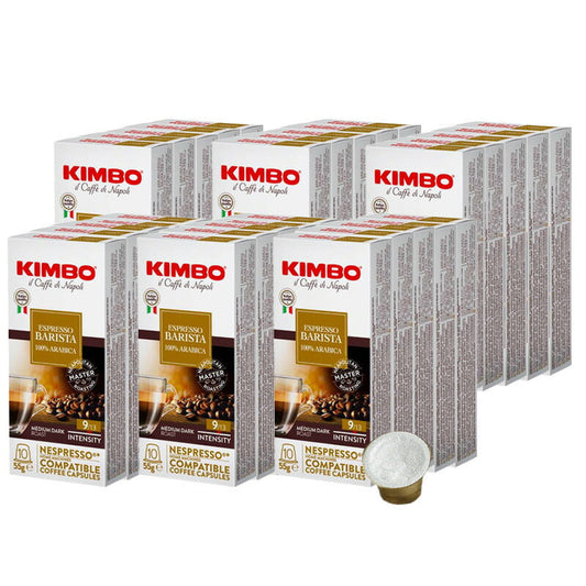 KIMBO キンボ イタリア産 ネスプレッソ 互換 カプセルコーヒー バリスタ(旧アルモニア)×30箱（300カプセル）【2?3営業日以内に出荷】[送料無料] コーヒー イタリア 珈琲 コーヒー豆 ホットコーヒー アイスコーヒー NESPRESSO ブラックコーヒー 無糖