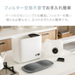 （ホワイト）スチーム式 加湿器【1年保証】