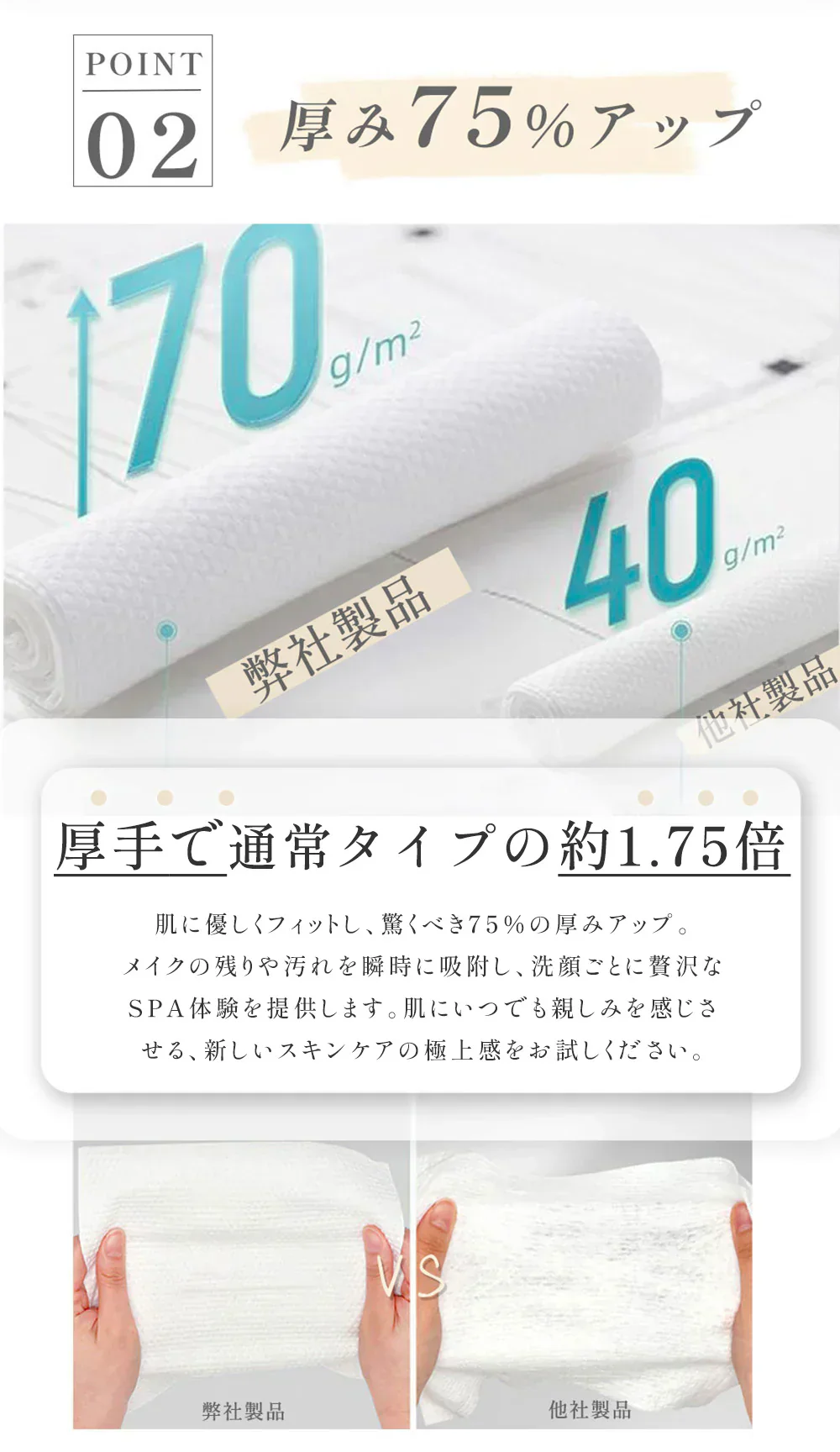 【MondeSelection金賞受賞】60枚×6点セット 360枚 敏感肌に向け コットン100％ 厚手 使い捨て フェイスタオル タオル タオル フェイスタオル 敏感肌 クレンジングタオル クレンジングタオル フェイシャルタオル 洗顔タオル コンパクト 化粧 メイク落とし 美容師研修 オーガニック素材使用 ティッシュ型