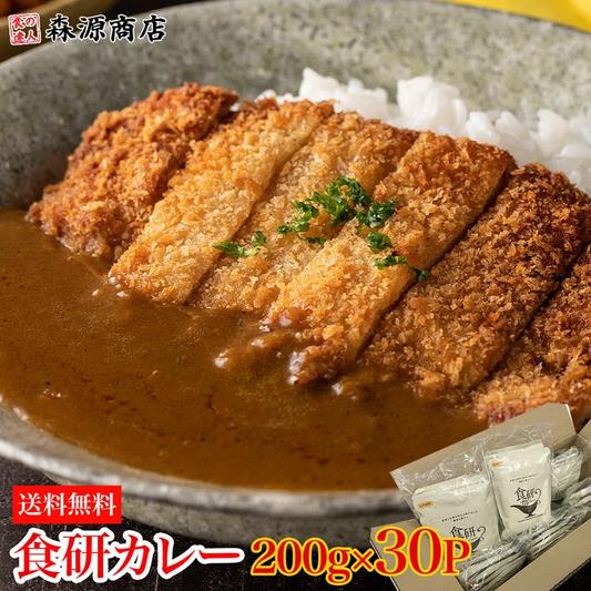 カレー レトルト 食研カレー 200g×30袋 30人前 中辛 箱売り 【業務用販売】( 湯煎 温めるだけ レトルト 日本食研 惣菜 カレー) 常温便 送料無料 お取り寄せグルメ 食品 ギフト