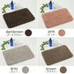 【ダークグレー 40×60cm (毛足2cm) 】バスマット 足ふきマット 極細繊維 トイレマット お風呂 マット 玄関マット 速乾 抗菌 防臭 エステ バスマット かわいい 珪藻土より 衛生的 快適 ふわふわ おしゃれ 40*60 50*80 送料無料 選べる 大判