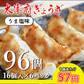 ぎょうざ 太宰府ぎょうざ うま塩 餃子 96個 270g 送料無料 にんにく 中華 冷凍食品 お取り寄せ ギフト おかず 冷凍餃子  福岡県産 rep-002