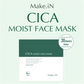 【超得ハイパーSALE】【2個セット】CICA シカ シートマスク MOIST FACE MASK モイストフェイスマスク 30枚入り Make.iN パック フェイスマスク 日本製 美容成分 保湿 自宅エステ 潤いスキンケア【急上昇商品】