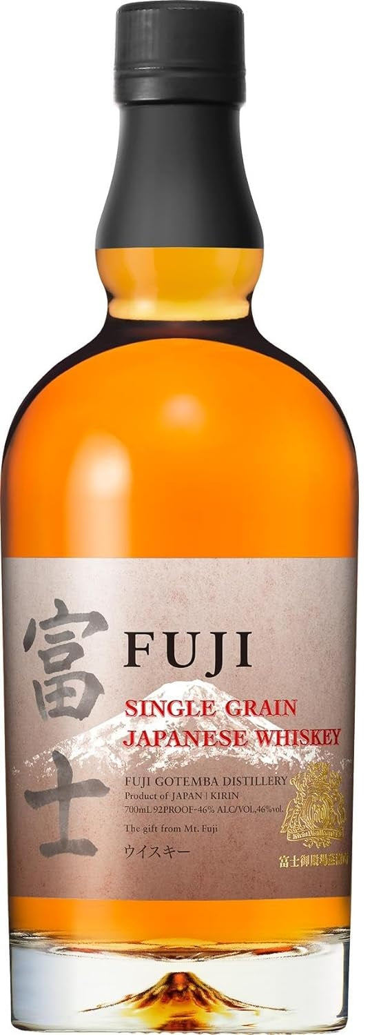 キリン シングルグレーンウイスキー 富士 46％ 700ml 1本富士 御殿場蒸溜所 ジャパニーズ ウィスキー【ご注文は12本まで一個口配送可能】