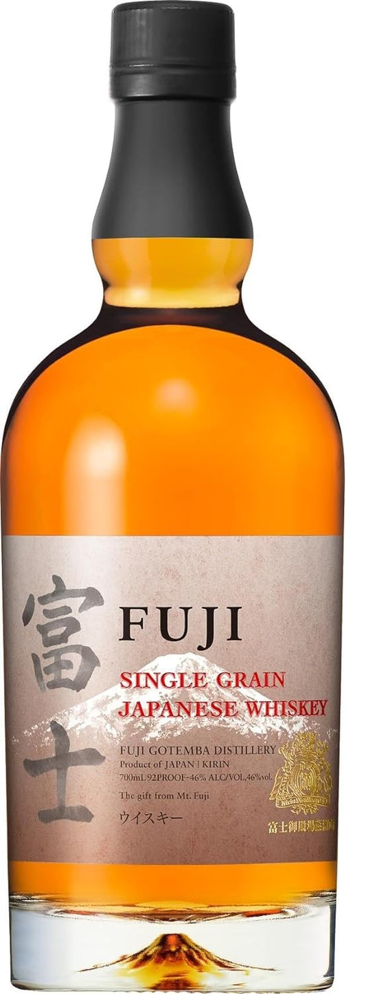 キリン シングルグレーンウイスキー 富士 46％ 700ml 1本富士 御殿場蒸溜所 ジャパニーズ ウィスキー【ご注文は12本まで一個口配送可能】