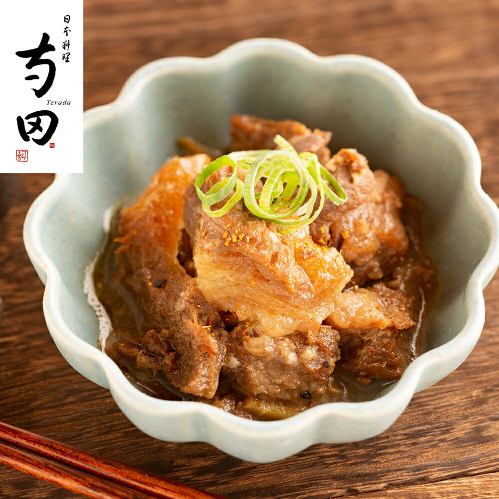 大阪 「日本料理 寺田」 国産牛すじ煮込み