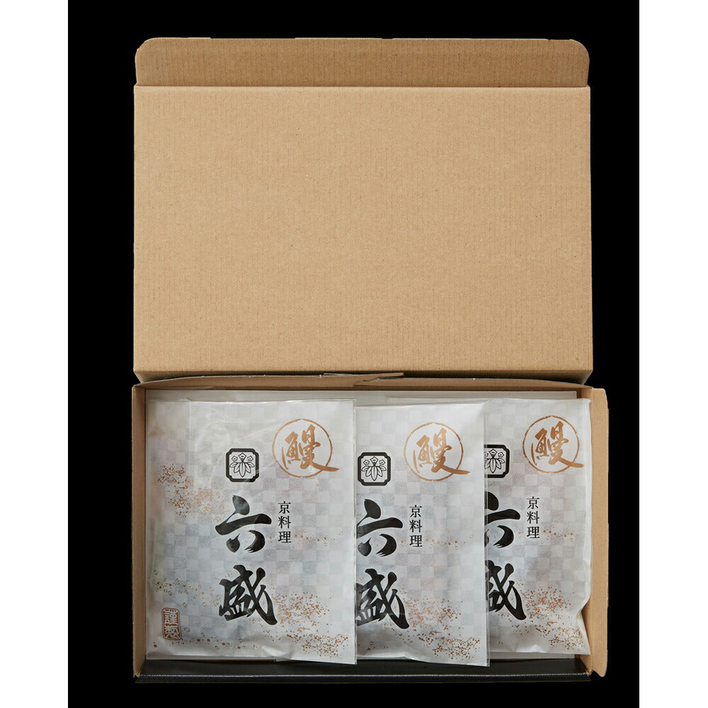 京都 「京料理六盛」 うなぎ蒲焼セット