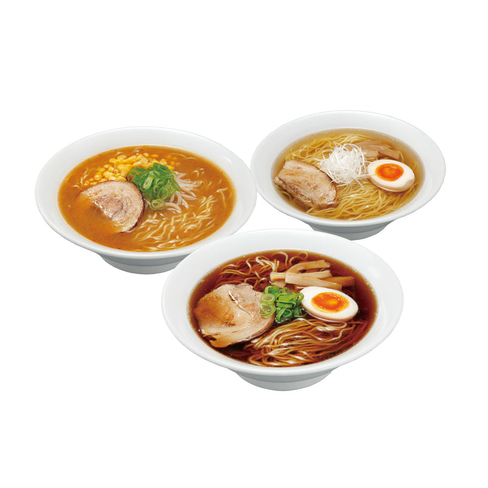 【3人シェア買いでお得】北海道三大産地ラーメンセット