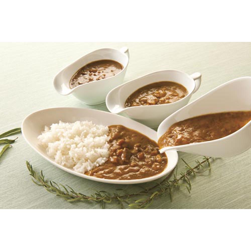 【3人シェア買いでお得】グランドシェフ宮田昭一監修 バラエティセット カレー レトルト 計4食