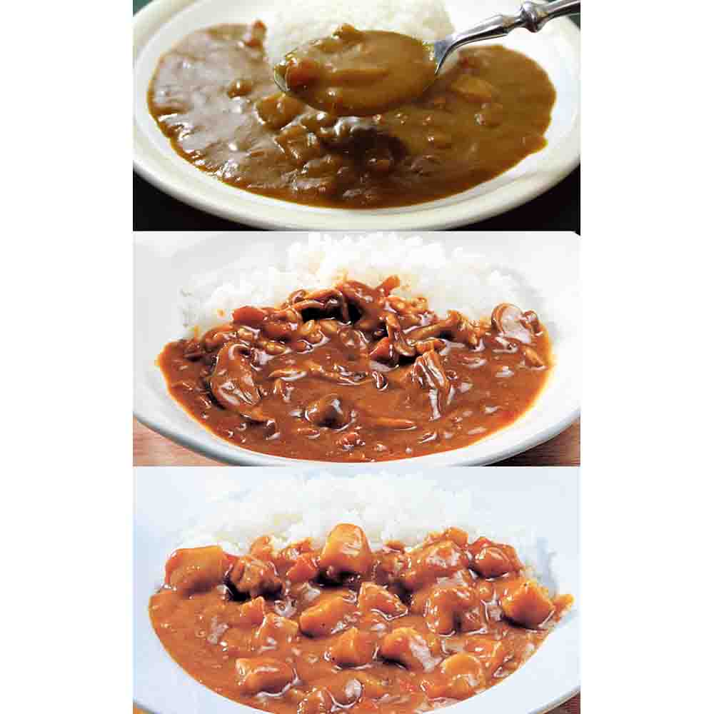 グランドシェフ宮田昭一監修 バラエティセット カレー レトルト 計4食