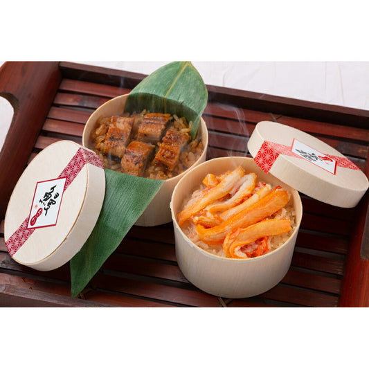 うなぎおこわ＆かにおこわセット【送料込み】
