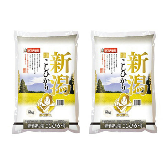 新潟県産 コシヒカリ 5kg×2