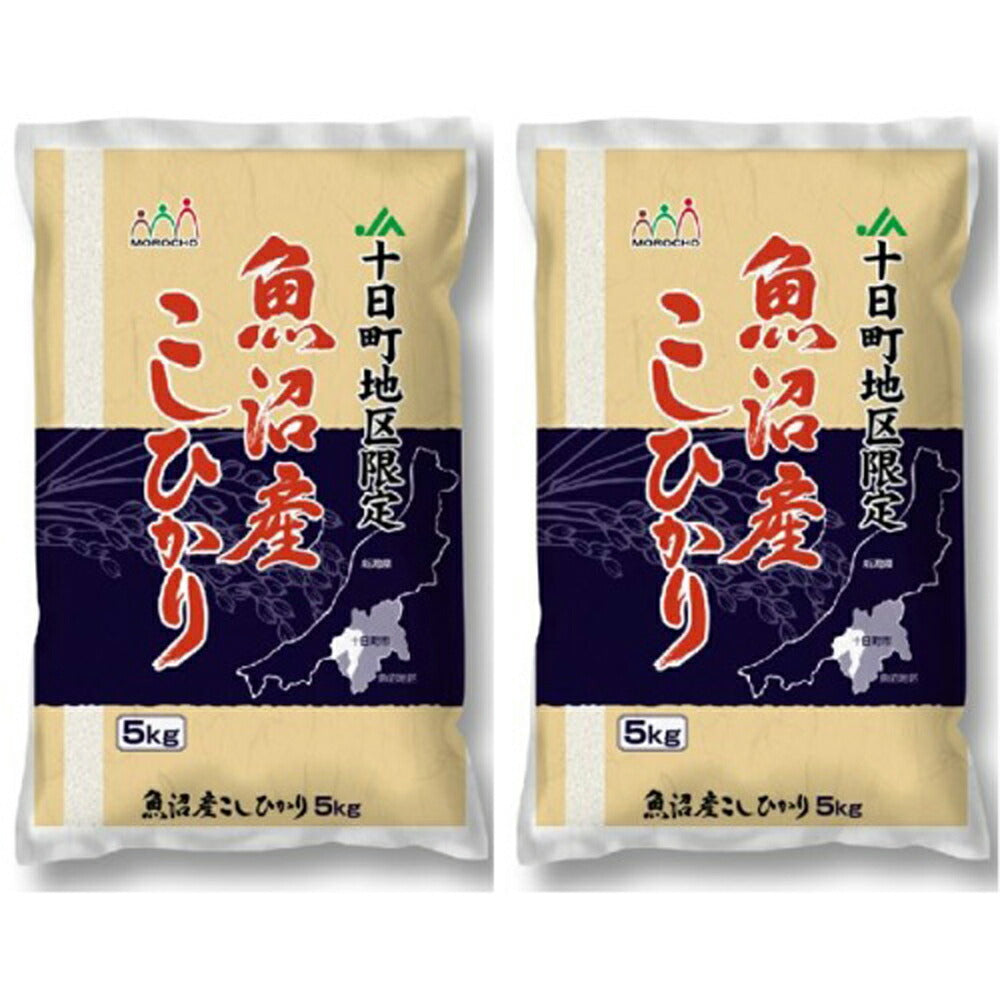 新潟 魚沼産コシヒカリ（十日町産） 5Kg×2