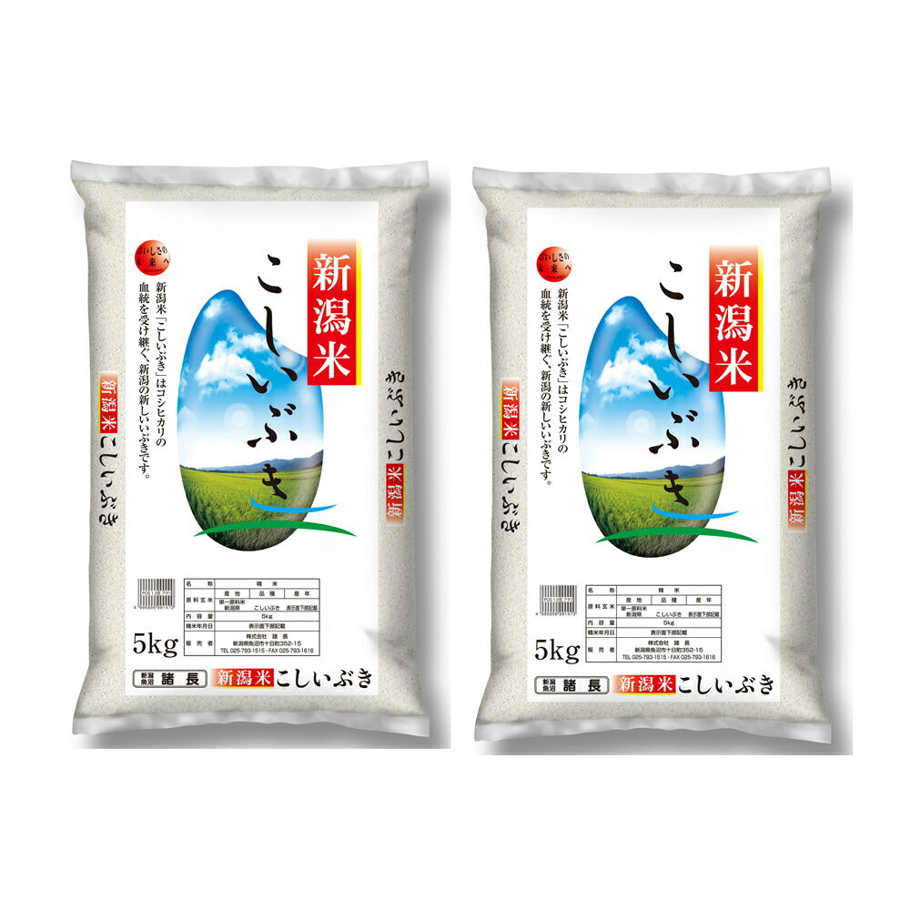 新潟産こしいぶき 5Kg×2