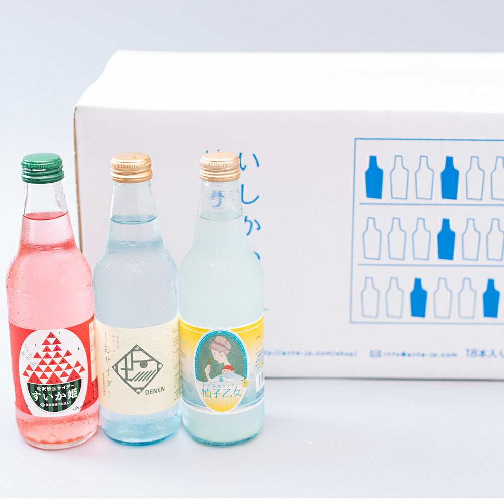 石川 いしかわ地サイダー 340ml×18本