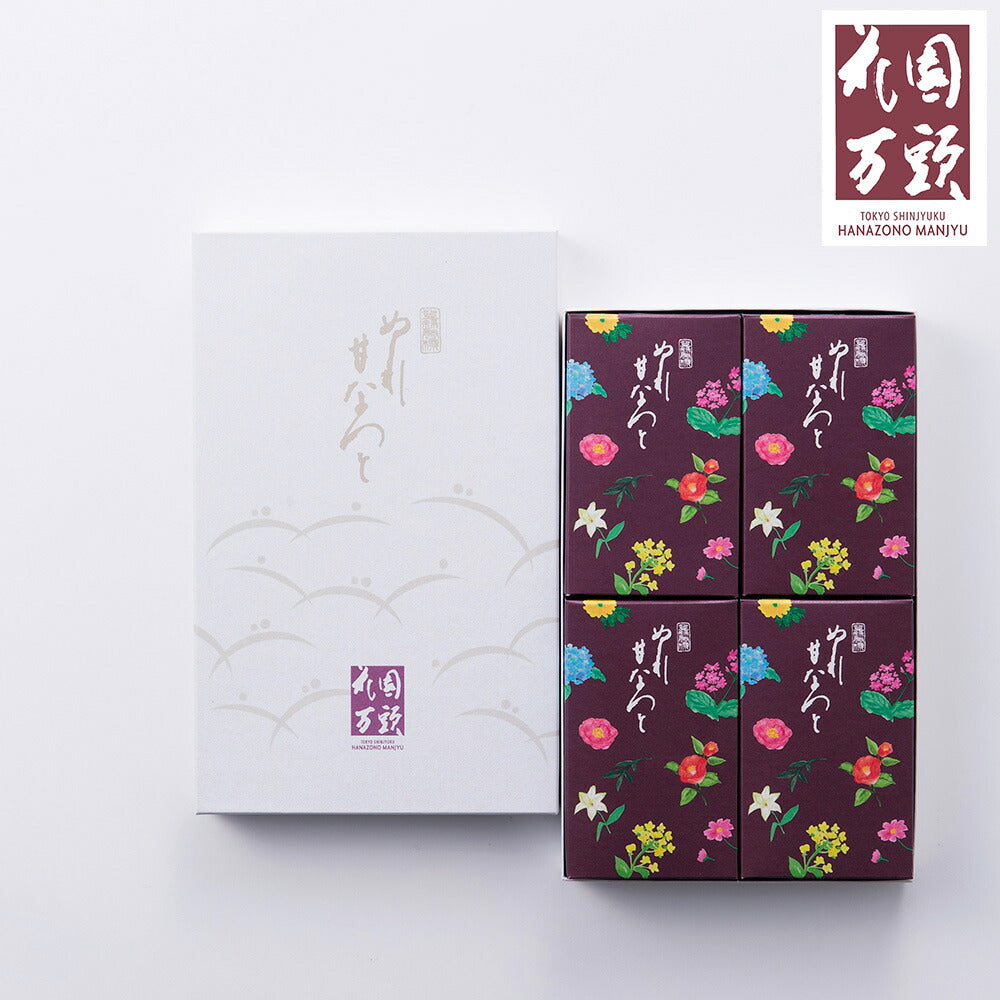 東京・新宿「花園万頭」ぬれ甘なつと小箱(4個入)【送料込み】